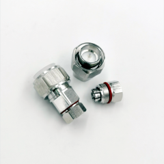 High Quality 4.3-10 MINI DIN Male Coaxial Connector for 1/4" Feeder Cable