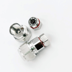 High Quality 4.3-10 MINI DIN Male Coaxial Connector for 1/4" Feeder Cable
