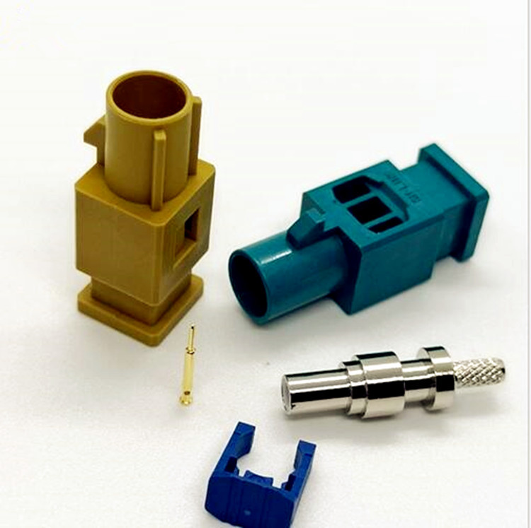 Automotive Male Connector FAKRA A B C D E F G H I K Z For GPS Antenna Car Video TV Radio Camera