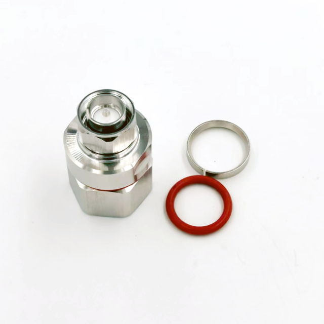 Low Less RF Coaxial 4.3-10 Male Clamp Connector for 7/8" Foam Feeder Flexible Cable
