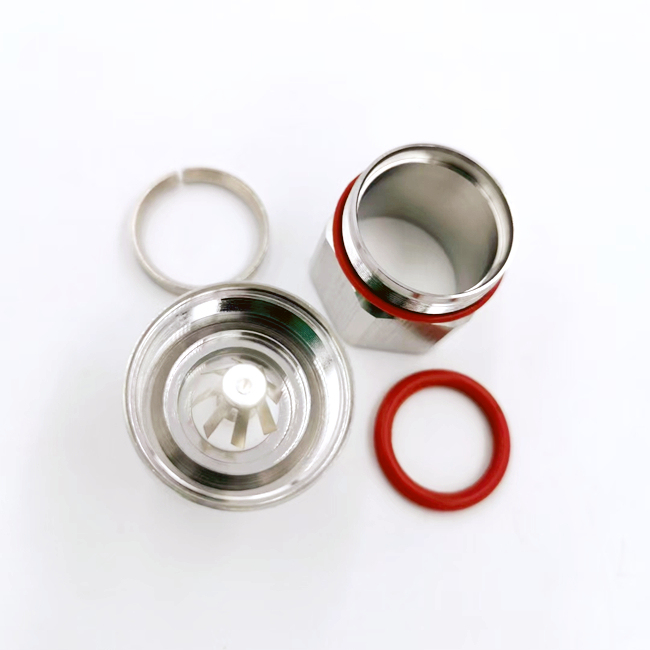 Low Less RF Coaxial 4.3-10 Female Screw Type Clamp Connector for 7/8 Coaxial Cable