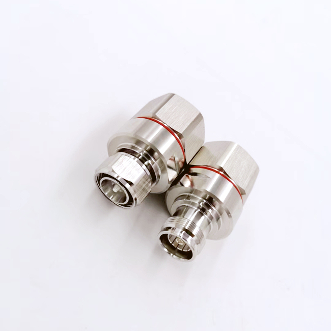 Low Less RF Coaxial 4.3-10 Female Screw Type Clamp Connector for 7/8 Coaxial Cable