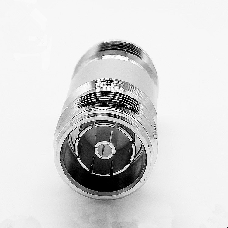 Low PIM RF Coaxial Adapter Mini Din 4.3-10 Female to 4.3-10 Female Connector Adapter