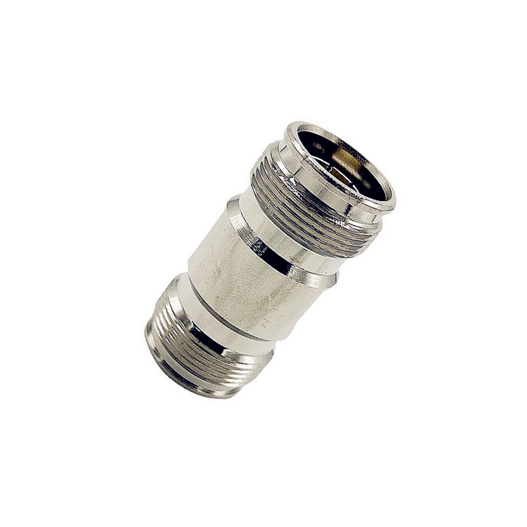 Low PIM RF Coaxial Adapter Mini Din 4.3-10 Female to 4.3-10 Female Connector Adapter