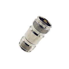 Low PIM RF Coaxial Adapter Mini Din 4.3-10 Female to 4.3-10 Female Connector Adapter