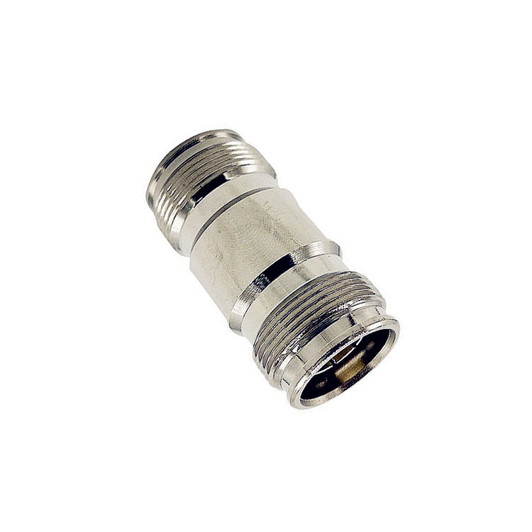 Low PIM RF Coaxial Adapter Mini Din 4.3-10 Female to 4.3-10 Female Connector Adapter