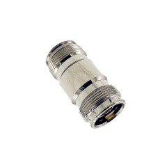 Low PIM RF Coaxial Adapter Mini Din 4.3-10 Female to 4.3-10 Female Connector Adapter