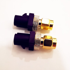 FAKRA D Automotive RF Connector FAKRA Male to SMA Male Test Adapter