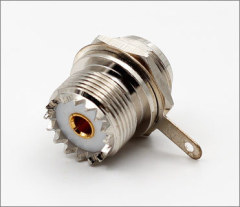 PL259 UHF Female Bulkhead SO239 Solder Panel Chassis Mount RF Connector