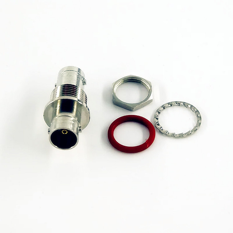 75ohm BNC Female to Female Waterproof Bulkhead RF Coaxial Connector Adapter