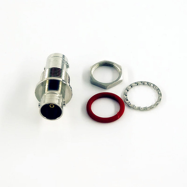 75ohm BNC Female to Female Waterproof Bulkhead RF Coaxial Connector Adapter