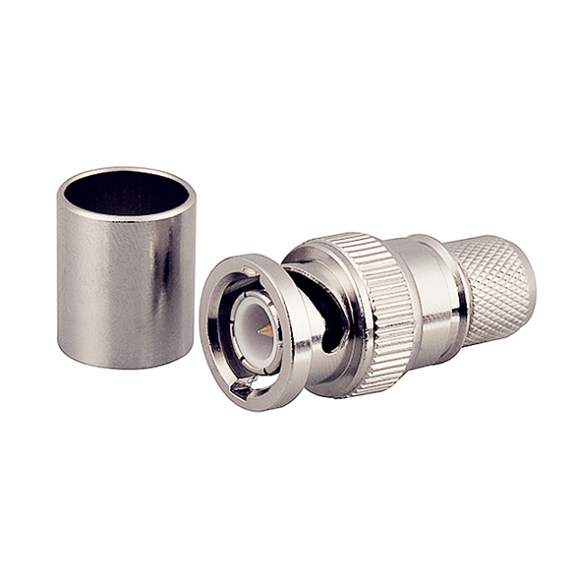 BNC Male Crimp Wireless Antenna Connector for LMR400 RG8 RG213 RG214 8D-FB Coaxial Cable