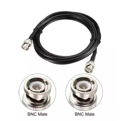RF Coaxial BNC Male Crimp Connector for RG174 RG178 RG223 RG179 Coaxial Cable