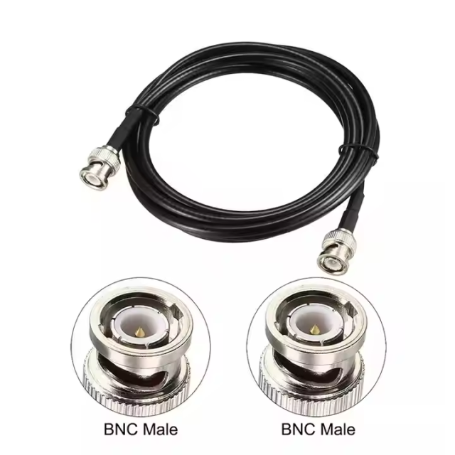 RF Coaxial BNC Male Crimp Connector for RG174 RG178 RG223 RG179 Coaxial Cable
