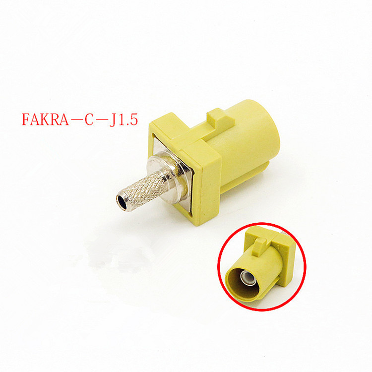 FAKRA Male Automotive Connector RG316 RG174 Cable For GPS Antenna Car Video TV Radio Camera