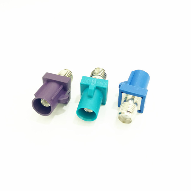 Fakra to SMA Connector Adapter SMA Female to FAKRA Male RF Coaxial Converter
