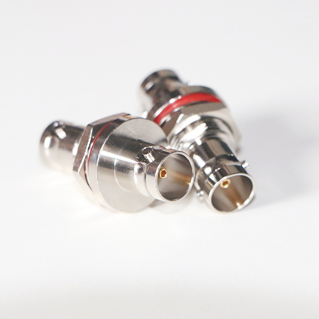 75ohm BNC Female to Female Waterproof Bulkhead RF Coaxial Connector Adapter