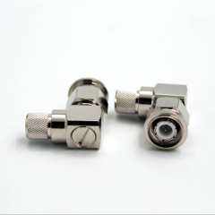 Right Angle TNC Male Crimp Type Connector for LMR400 RG8 RG214 RG213 Coaxial Cable