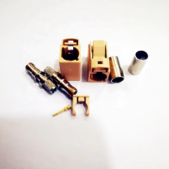 Low Loss Fakra I Female Connector for RG142 RG58 RG174 Extension Coaxial Antenna Cable