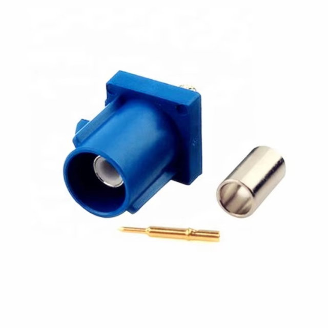 FAKRA Male Automotive RG316 RG174 Cable Connector for GPS Antenna Car Video TV  Radio Camera
