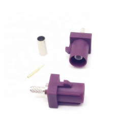 FAKRA Male Automotive RG316 RG174 Cable Connector for GPS Antenna Car Video TV  Radio Camera