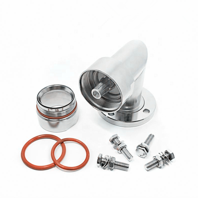 Factory Price Right Angle 1-5/8' Eia Flange for 1-5/8" 13/8" Feeder Cable Eia Connector