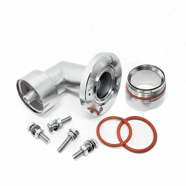Factory Price Right Angle 1-5/8' Eia Flange for 1-5/8" 13/8" Feeder Cable Eia Connector