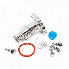 RF Adapter EIA Flange Connector 1-5/8 eia to 7/16 DIN Female Jack Coaxial Adapter