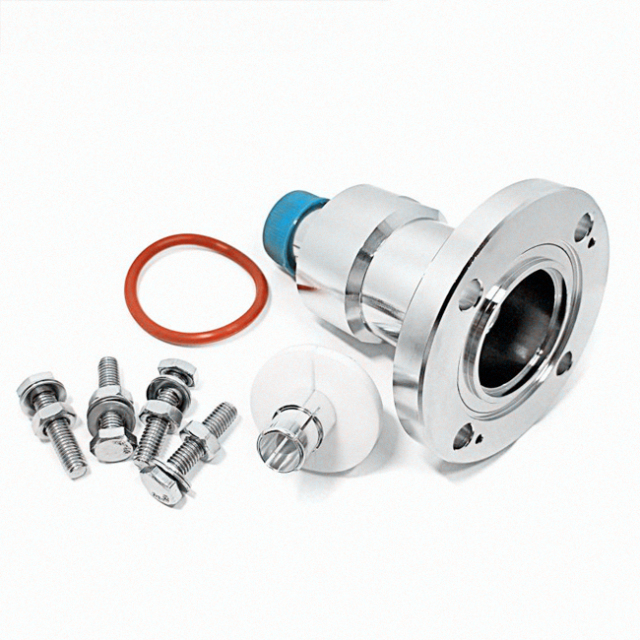 RF Adapter EIA Flange Connector 1-5/8 eia to 7/16 DIN Female Jack Coaxial Adapter