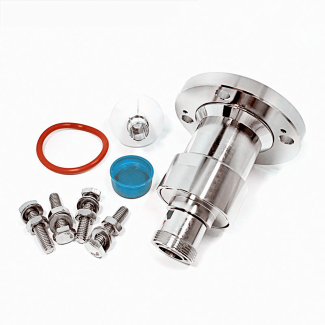 RF Adapter EIA Flange Connector 1-5/8 eia to 7/16 DIN Female Jack Coaxial Adapter
