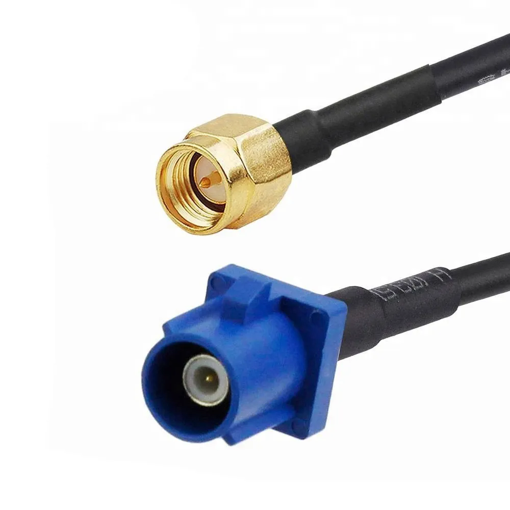 Fakra C Male to SMA Connector RG316 RG174 GPS Antenna Car Navigation Cable