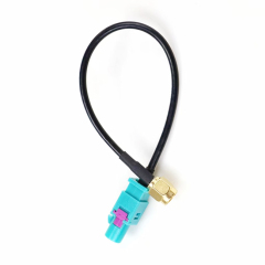 Fakra Z Male to SMA Male CoaxIial RG174 High Speed Data HSD Pigtail Cable for GPS Antenna