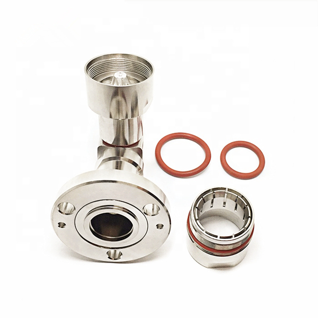Right Angle 7/8' EIA Flange Connector for 1/2" Coaxial Feeder Cable