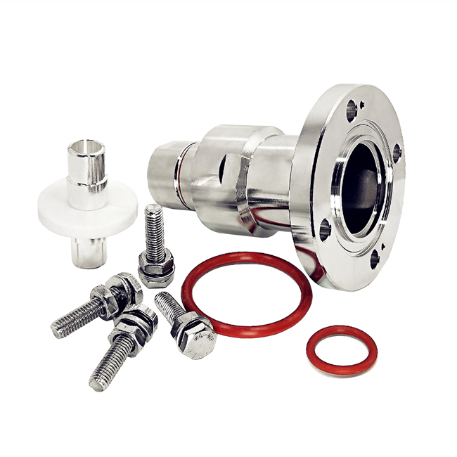 1-5/8 EIA Flange RF Coaxial Male Connector For 7/8" Feeder Cable