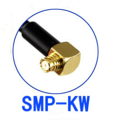 Right Angle SMP Crimp Jack Female Connector for Coaxial Cable RG316 RG174 RG178 LMR100