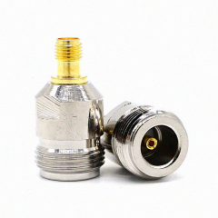 N Female to SMA Female Straight Wi-Fi Adapter Connector for Router Antenna