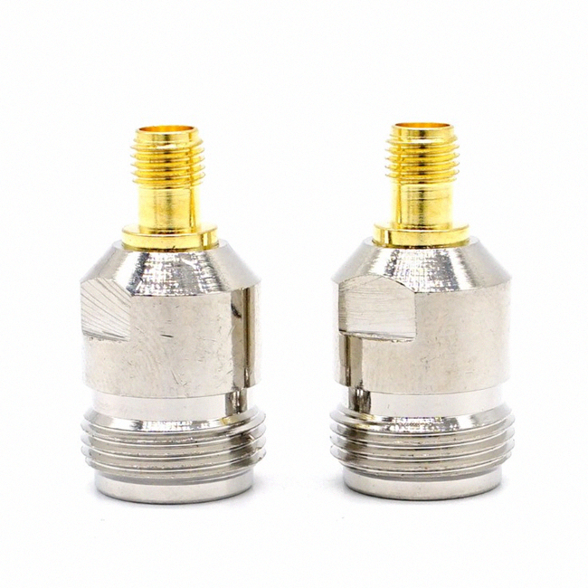 N Female to SMA Female Straight Wi-Fi Adapter Connector for Router Antenna