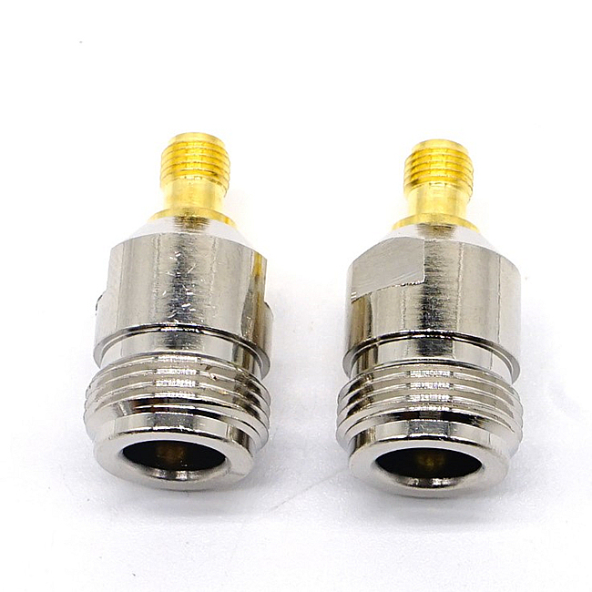 N Female to SMA Female Straight Wi-Fi Adapter Connector for Router Antenna