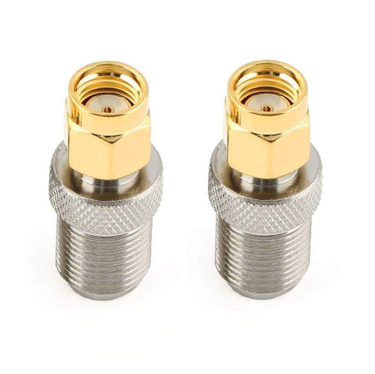 SMA male to F female Coaxial Adapter