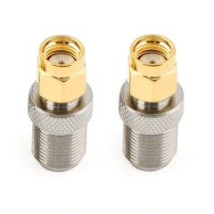 SMA male to F female Coaxial Adapter