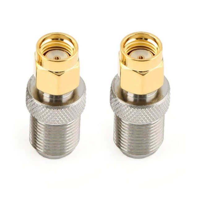 SMA male to F female Coaxial Adapter