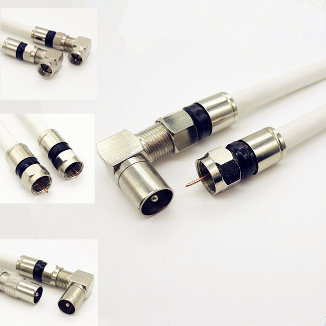 CCTV/CATV Rg6 F Connector Compression F Connector