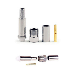 FME Female Crimp Connector for RG58 LMR200 LMR195 Coaxial Cable