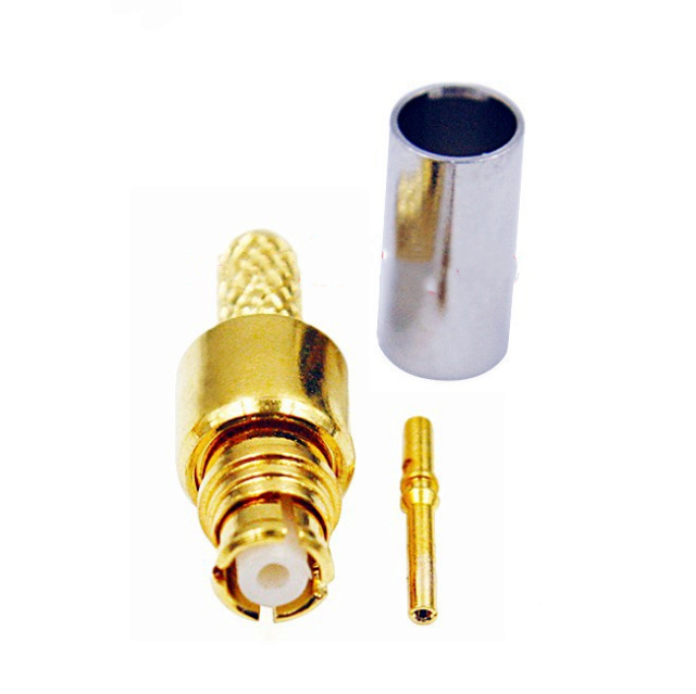 High Frequency SMP Crimp Jack Female Connector for Coaxial Cable RG316 RG174 RG178 LMR100