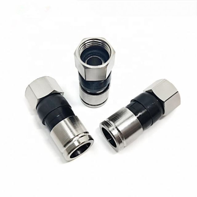 CCTV/CATV Rg6 F Connector Compression F Connector