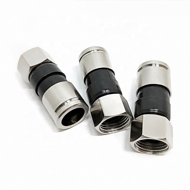 CCTV/CATV Rg6 F Connector Compression F Connector