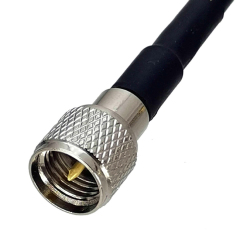 Hot Selling mini UHF Male Crimp Connector for RG58 LMR195 LMR200 Coaxial Radio Antenna Cable