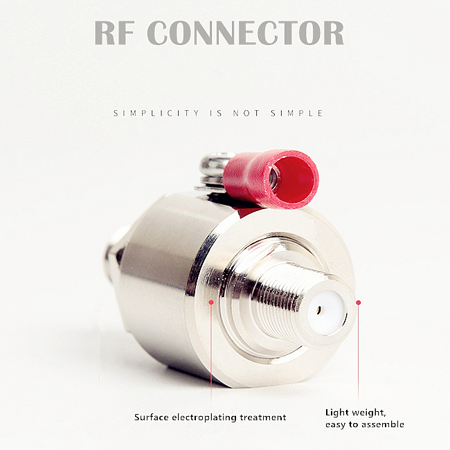 F Type Male to Female DC-3G Lightning Arrestor Surge Arrester Surge Protector