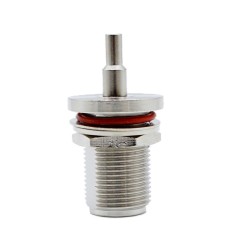 RF Coaxial N Female Waterproof Crimp Connector for RG316 RG174 Coaxial Cable