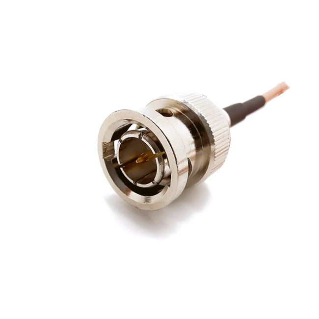 75Ohm BNC Male Crimp RG179 HD SDI Cable Connector for CCTV Security Video Surveillance Camera